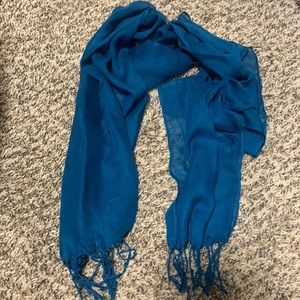 Pretty blue scarf
